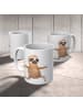 Mr. & Mrs. Panda Kaffeetasse Faultier Yoga ohne Spruch in Weiß