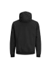 Jack and Jones JJERUSH HOOD BOMBER in Schwarz