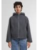 Urban Classics Urban Classics Ladies Short Hooded Sherpa Jacket in cloudgrey