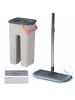 relaxdays Flachmopp-Set in Grau - 3 l