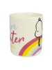 Snoopy Peanuts Snoopy Tasse Träum weiter Kaffeetasse Becher 320 ml in blau/weiß