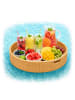 relaxdays Schwimmendes Tablett in Natur - (H)20 x Ø60 cm