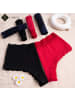 LOREZA 6er Set Pantys - Spitze Love - Bunt