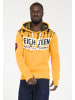 PLUS EIGHTEEN Herren Kapuzenpullover in Senf