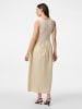 Pieces Maxikleid in Silver Gray