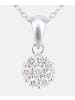 Diamant L'éternel Halskette mit Anhänger aus 375 Weißgold mit Diamant