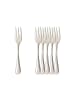 Villeroy & Boch 6er Set Kuchengabel Neufaden Merlemont 14,6 cm edelstahl in edelstahl