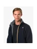 K-Way Pascal Sherpa Fleece Sweatshirt in AM0-Blau/Grau
