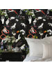 WALLPAPERS4BEGINNERS Tapete Gothic in Schwarz - (W) 200 × (L) 280 cm