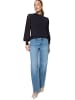 Zero  Pullover mit hohem Kragen in Hydrangea