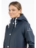 DreiMaster Maritim Regenjacke Mit Wattierung in Marine