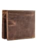 Greenburry Karpfen Geldbörse Leder 12 cm brown