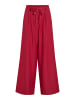 Vila Wide Leg Hose in Jester Red