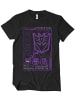 Transformers T-Shirt "Decepticon Original Generation Big Tall T-Shirt" in Schwarz