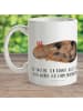 Mr. & Mrs. Panda Kaffeetasse Einhorn Meerschweinchen mit Spruch in Weiß