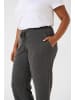 KAFFE curve Casual Hose KColena Loose fit in Dark Grey Melange