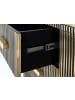 Giner y Colomer Sideboard aus Mangoholz und Bronze 150 cm in Gold