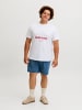JACK & JONES PLUS 3er-Pack T-shirt in Bright White