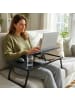 relaxdays Laptoptisch in Schwarz