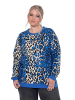 MIAMODA Sweatshirt in blau