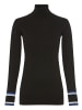 AJC Rollkragenpullover in schwarz blau