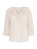 b. young BYHANIKO SS FRILL BLOUSE - LIGHT WOVEN Regular fit in Birch
