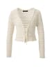 Aniston CASUAL Strickjacke in wollweiß