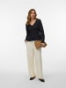 Vero Moda Popelin Hemd in Black