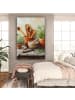 OnlyWow Leinwand Bilder Terra cotta