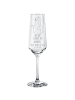 Mr. & Mrs. Panda Champagnerglas Pinguin Marienkäfer mit Spruch in Transparent