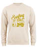 Cotton Prime® Sweatshirt Surfing Time in Beige