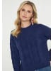 usha FESTIVAL Women Sweater in navy