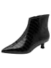 Marco Tozzi Stiefelette in BLACK CROCO
