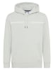 Delmao Kapuzensweatshirt in grau