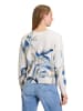 Betty Barclay Strickpullover mit Print in Grey/Blue