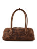 Greenburry Vintage Schultertasche Leder 42 cm braun