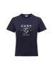 Gant T-Shirt in marine