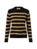 Mos Mosh Wollpullover MMThora in schwarz camel - 0003