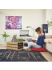 relaxdays Schallplatten-Kiste in Natur - (B)43 x (H)27 x (T)34 cm