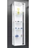 ebuy24 Glasvitrinen StanoMini 1 Weiß 33 x 18 cm
