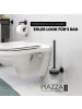 bremermann Bad-Serie PIAZZA BLACK - WC-Garnitur ca. 11,5 x 35 x 14,5 cm (B/H/T)
