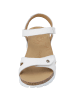 PANAMA JACK Keilsandaletten in blanco/white