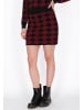 myMo ROCKS Skirt in black burgundy