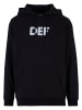 DEF Kapuzenpullover in black