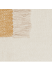 Beliani Kuscheldecke SALME in Beige/Orange - (W) 130 x (H) 0.3 x (L) 170 cm