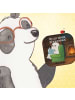 Mr. & Mrs. Panda Tassen-Untersetzer Gespenst  Buch  Design mit S... in Weiß
