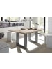 58 aufm Kessel ESSZIMMERTISCH Eila 4 140 x 90 x 75 Esstisch Graphit/Sandeiche