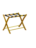 relaxdays Kofferständer in Natur - (B)66,5 x (H)52,5 x (T)48 cm
