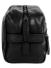 Bugatti Kulturtasche JOEL echt Leder in schwarz