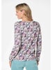 GOLDNER Printshirt mit Paisley-Muster in rosé / gemustert